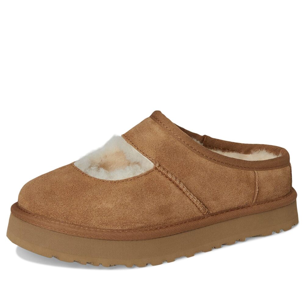UGG Kids K Bea Mary Jane Slipper, Chestnut, 6